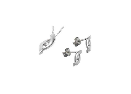 Rhodium Plated | Fashion Pendant Sets